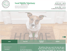 Tablet Screenshot of localmobilevet.com